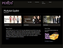 Tablet Screenshot of peros.com.tr